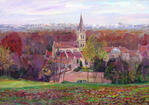 Notre-Dame Church in Jouy le Moutier