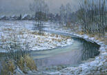 A Winter Evening in Nakhabino