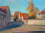 Golden Autumn at Jouy le Moutier