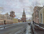 Улица Полянка. Москва