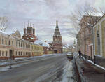 Улица Полянка. Москва