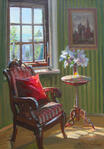 The Bay window with a view on the sea