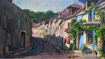 Street Bel Air at Jouy le Moutier