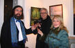 Со Стеллой Калинкиной – директрисой International Stella Galeria в Париже, Вернисаж 8 декабря 2005