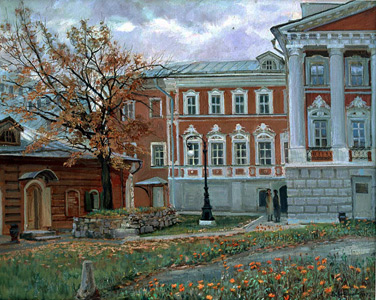 Chernigovsky pereulok in Autumn. 1995