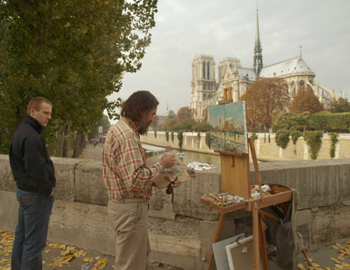 Художник Виктор Лукьянов. Осень 2008 года