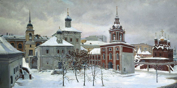 Panorama of Varvarka Street 